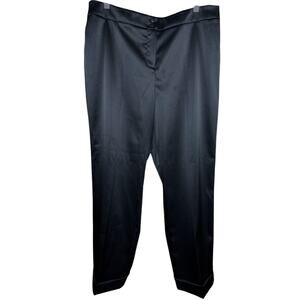 Nygard Laver A La Main Collection Black Stretch Dress Career Pant Size 14 NWT